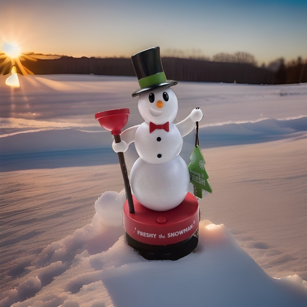 Hallmark Freshy the Snowman Jolly in the John, Motion Sensor! Tells Toilet Jokes